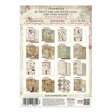 Stamperia Junk Journal Pad A4 - Oriental Garden